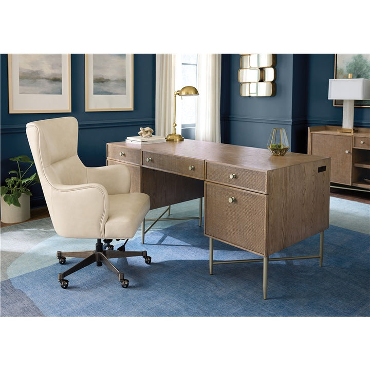 EC - Lazzaro Executive Tilt Swivel Chair - Beige