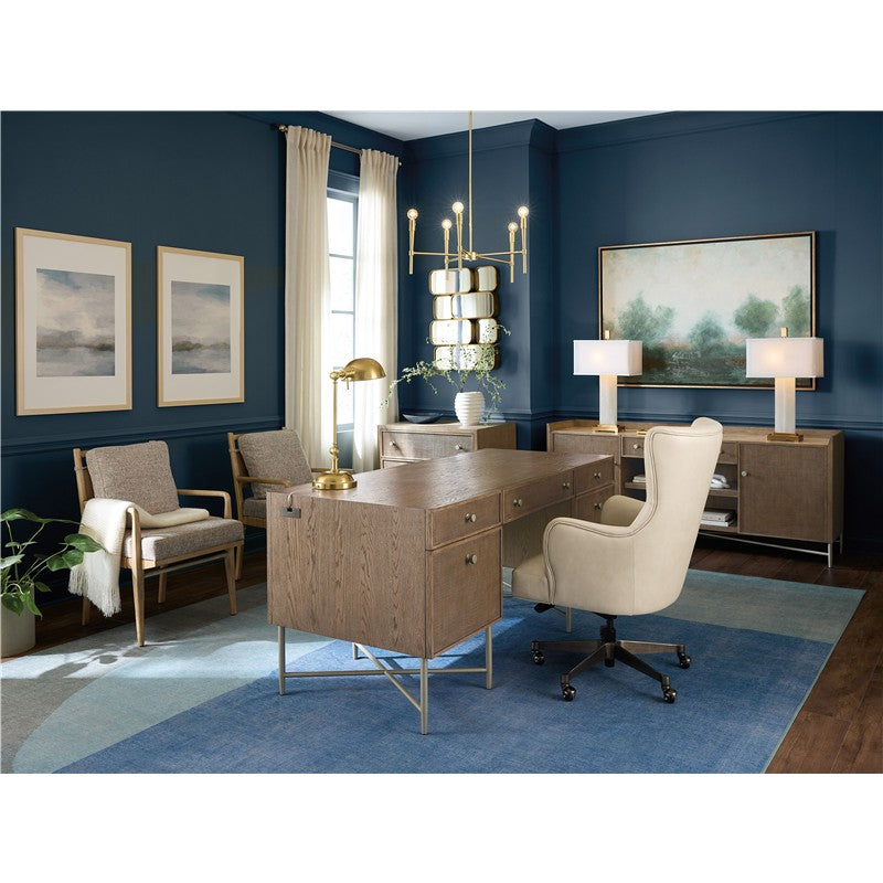 EC - Lazzaro Executive Tilt Swivel Chair - Beige