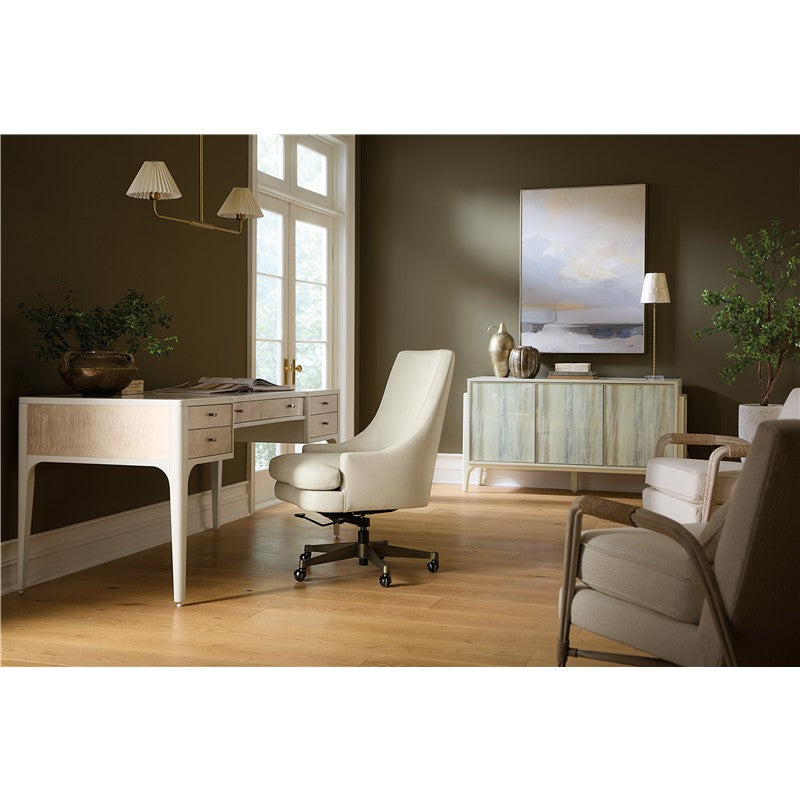EC - Paula Executive Swivel Tilt Chair - Beige