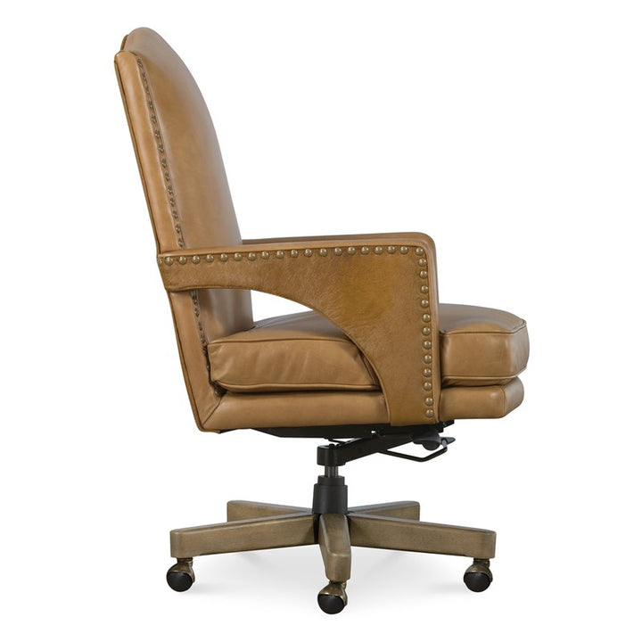 EC - Rochelle Executive Swivel Tilt Chair - Light Brown