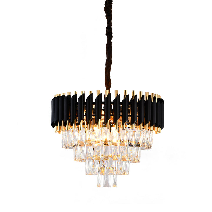 GL410C20B Eight Light Chandelier