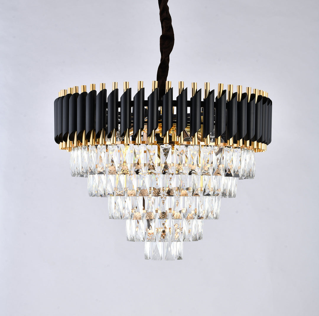 GL410C20B Eight Light Chandelier