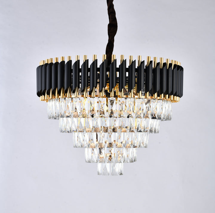 GL410C20B Eight Light Chandelier