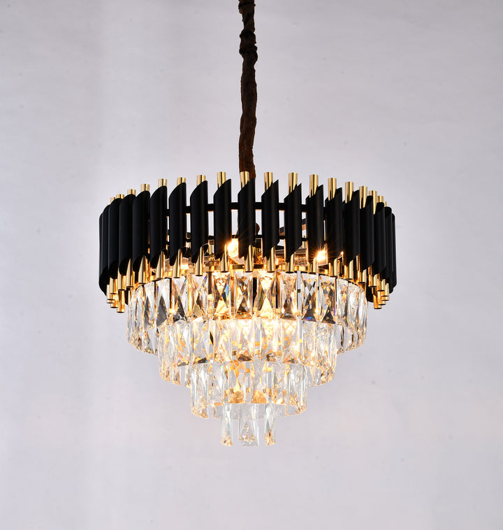 GL410C20B Eight Light Chandelier