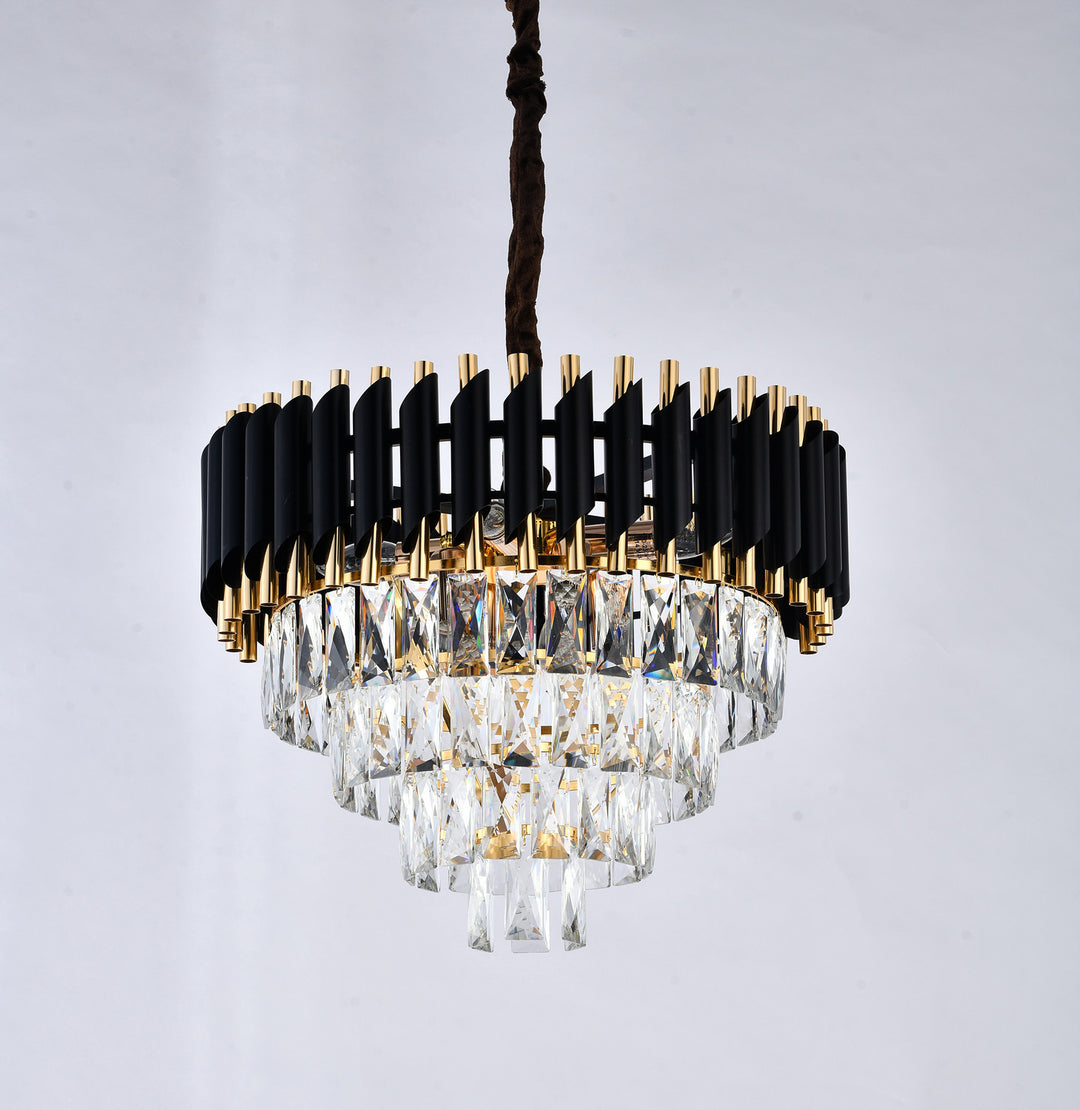 GL410C20B Eight Light Chandelier