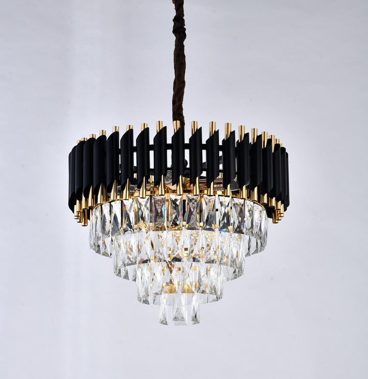 GL410C20B Eight Light Chandelier