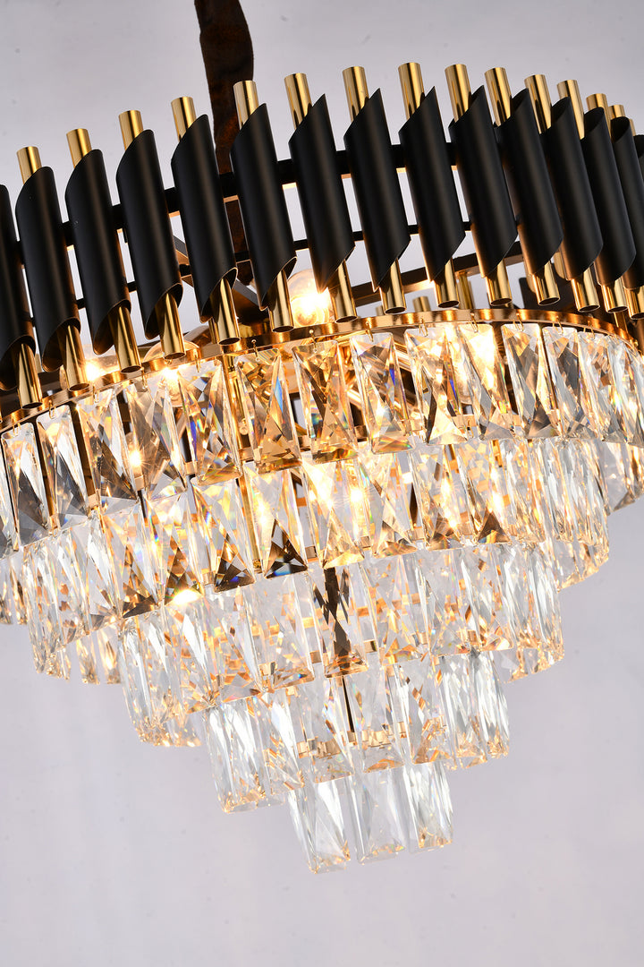 GL410C20B Eight Light Chandelier