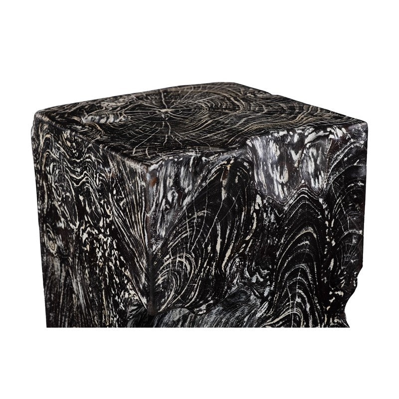 Black Wash Stool
