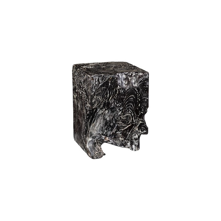 Black Wash Stool