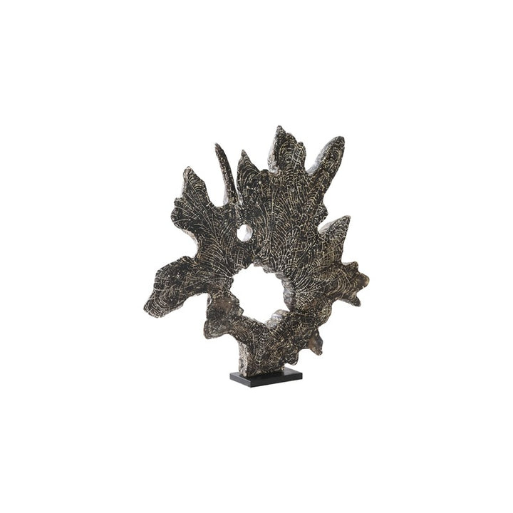 Teak Sculpture on Stand