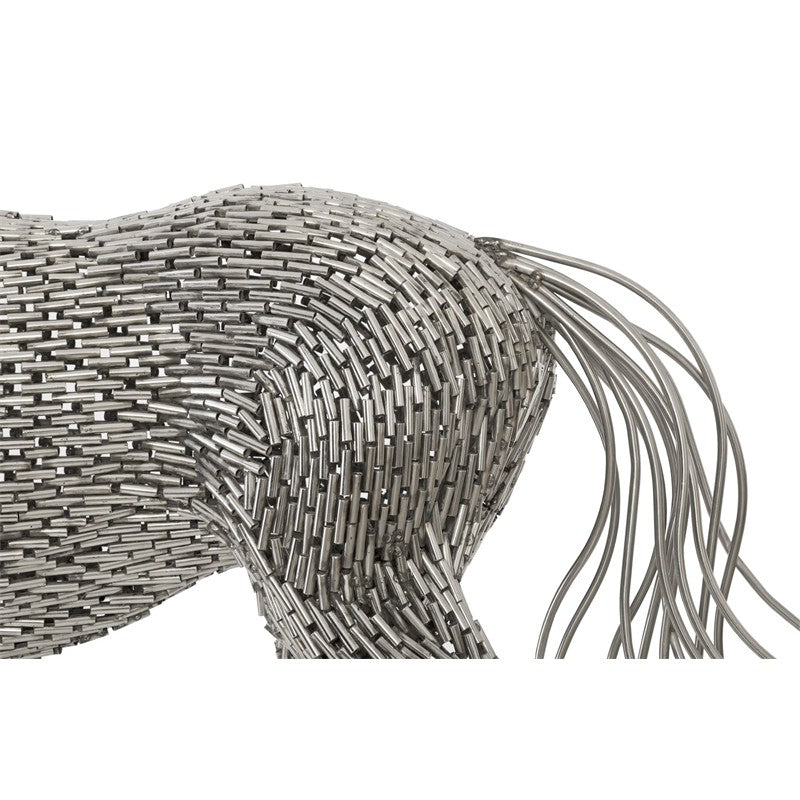 Horse Pipe Sculpture, Walking