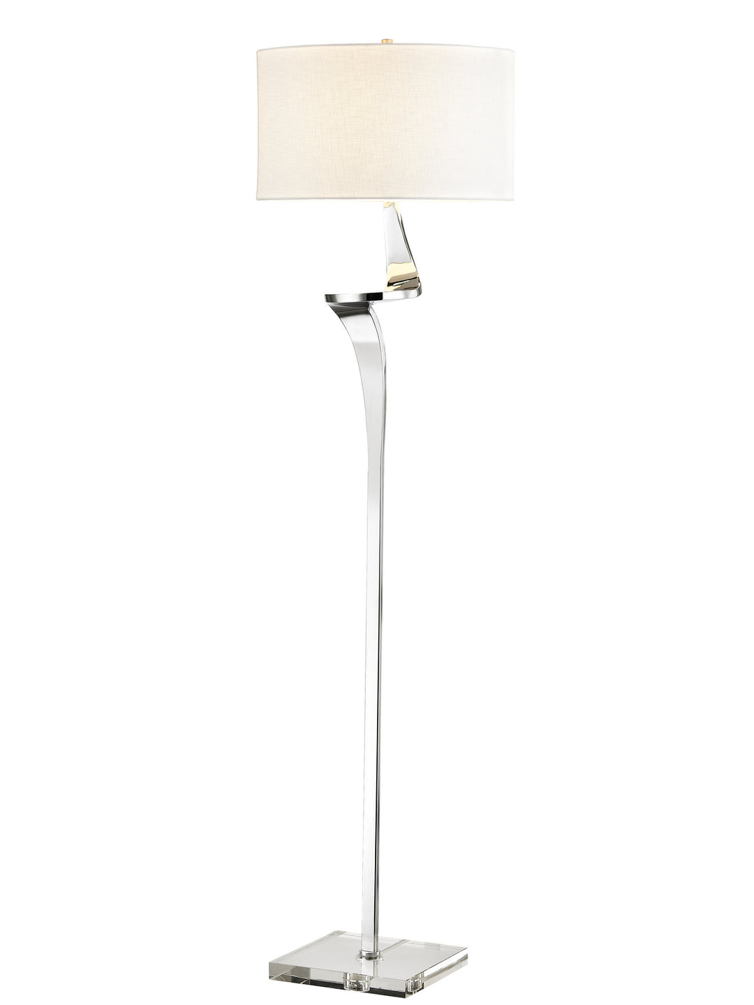 JFL136NB-CH One Light Floor Lamp