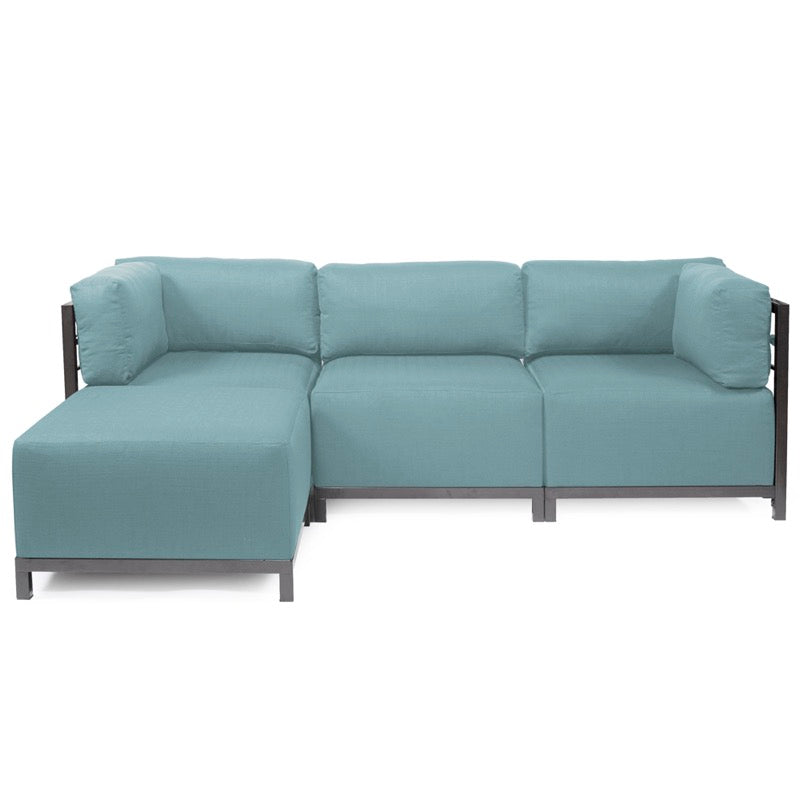 The Sterling Axis 2-Piece Sectional Sofa With Cover