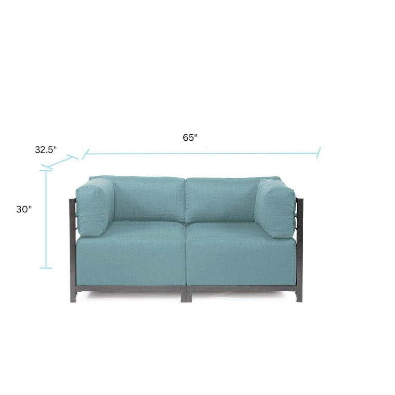 The Sterling Axis 2-Piece Sectional Sofa With Cover