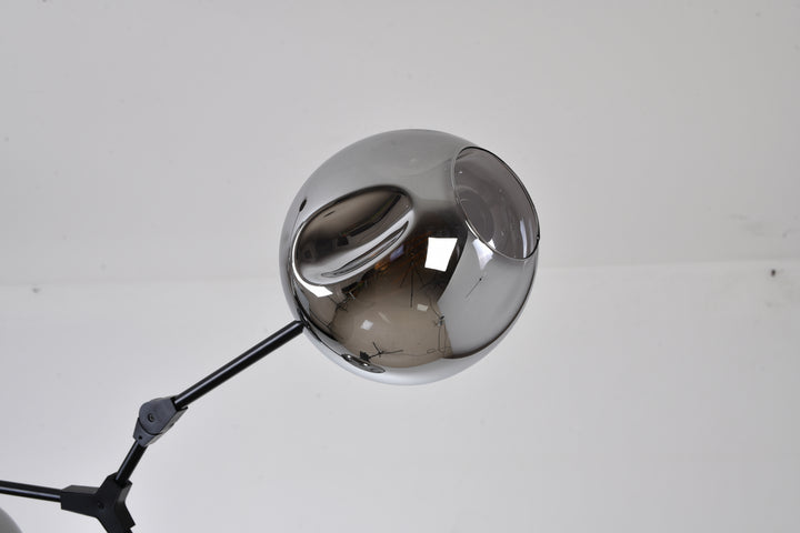 MA11XBLK-SMK Eight Light Chandelier