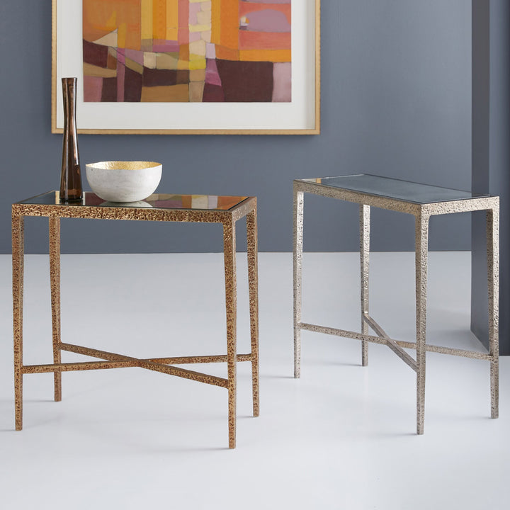 Texture Chairside-Antique Brass