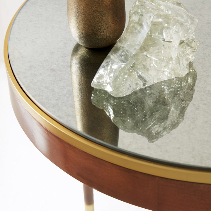 Lyon End Table-Walnut