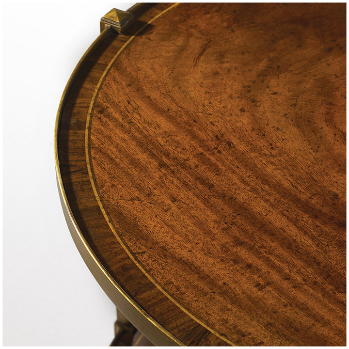 Round Inlaid Table