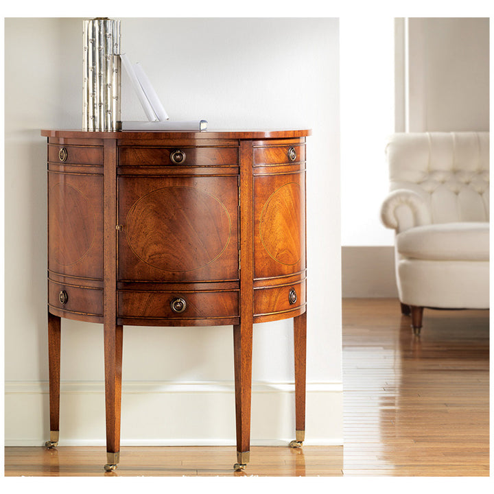 Georgian Half Round Cabinet