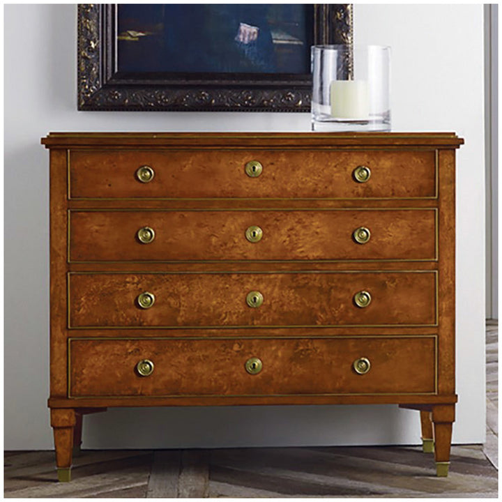 19th Century Classical Chest-Burl