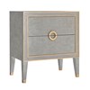 Retro Nightstand- Antique Grey