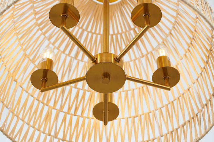 MIA19C20BR Five Light Chandelier