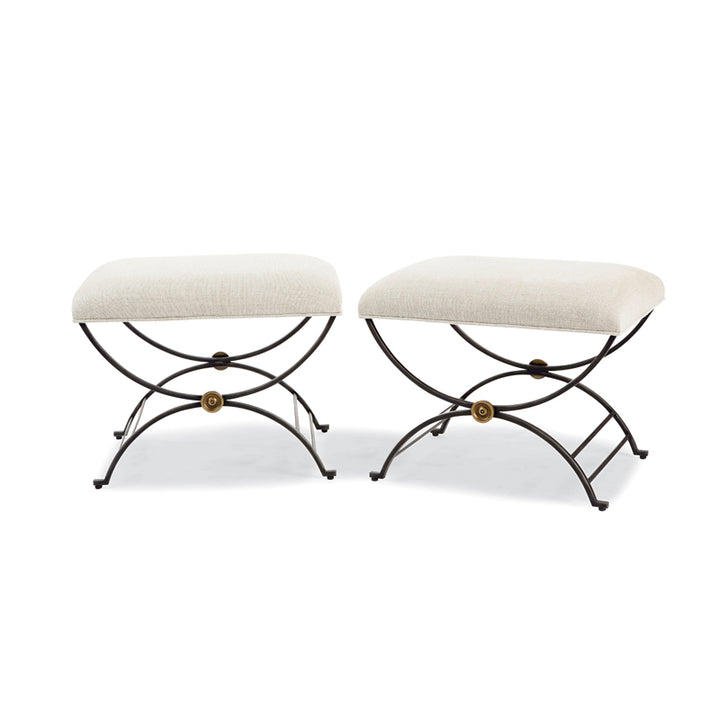 Niles Bench With Fabric Seat