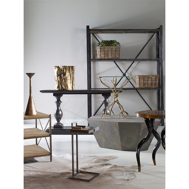 Grand Oak Console Table