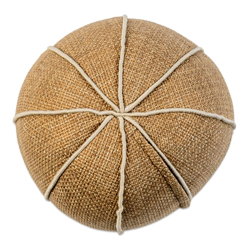 Gold Basketball Throw Pillow