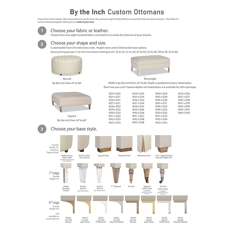 Ottoman Shop Square Ottoman