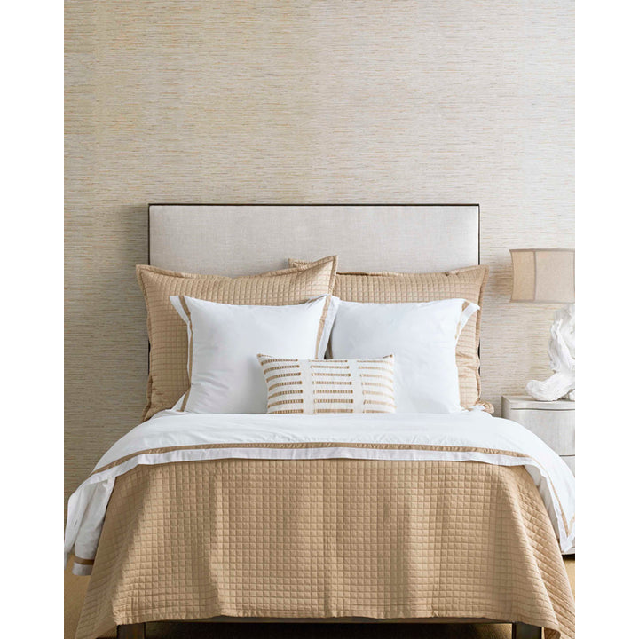 Latera White/Taupe 24X14 Pillow