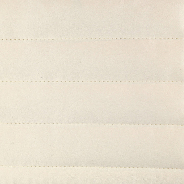 Charmeuse Channel Ivory 20X14 Pillow