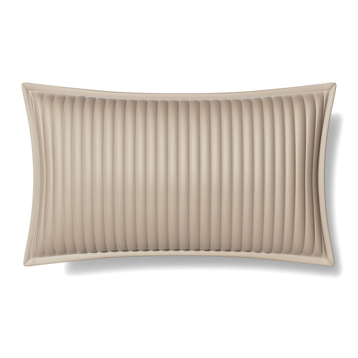 Charmeuse Channel Silver 20X14 Pillow