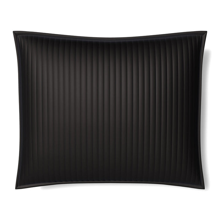Charmeuse Channel Charcoal 36X30 Pillow