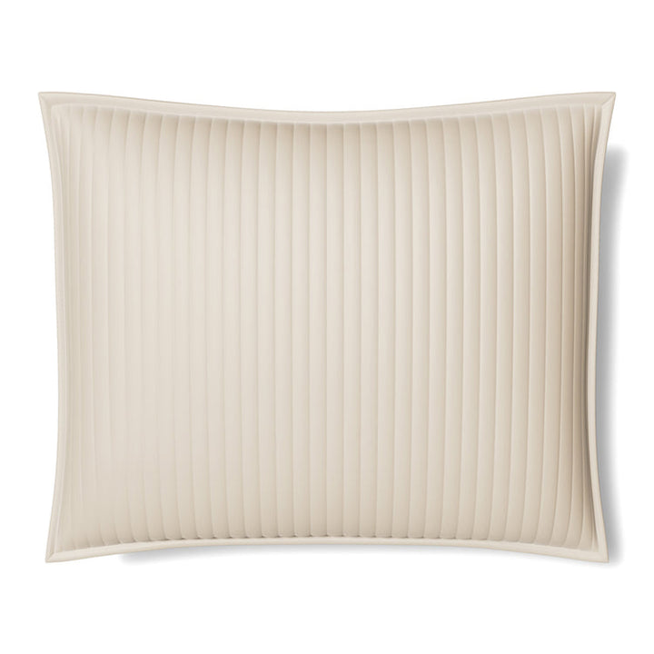Charmeuse Channel Ivory 36X30 Pillow