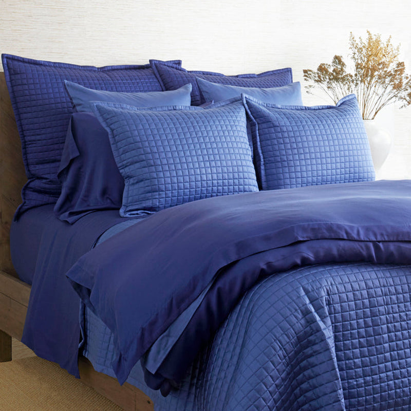 Ready To Bed 2.0 Quilted Navy 36X30 Pillow