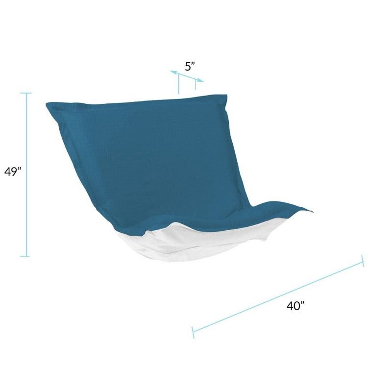 The Seascape Puff Puff Chair Cushion