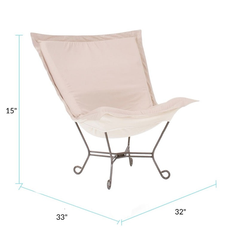 The Seascape Puff Chair with Cover