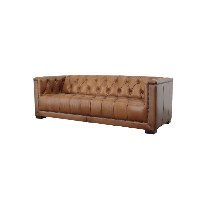 Dobbs Sofa Rustic Camel