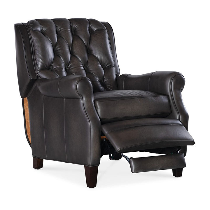 RC - Palmer Press Back Recliner - Dark Brown