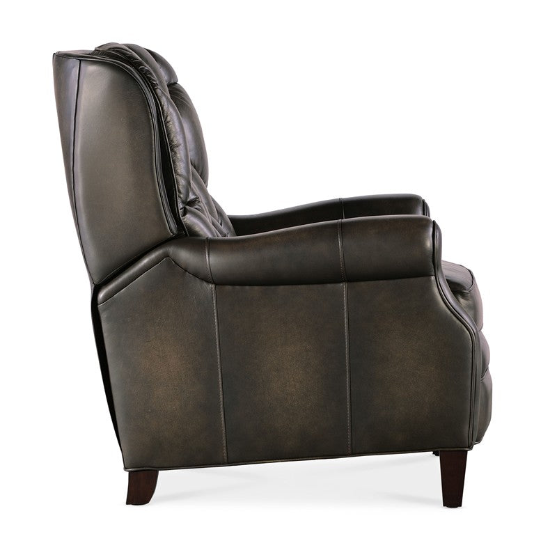 RC - Palmer Press Back Recliner - Dark Brown