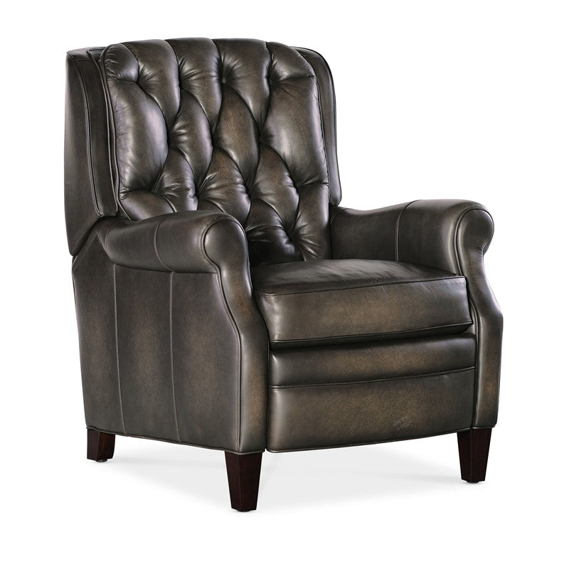 RC - Palmer Press Back Recliner - Dark Brown