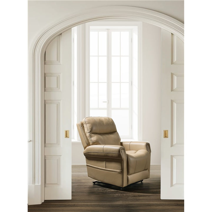 RC - Carroll Power Recliner With Power Headrest, Lumbar & Lift - Beige