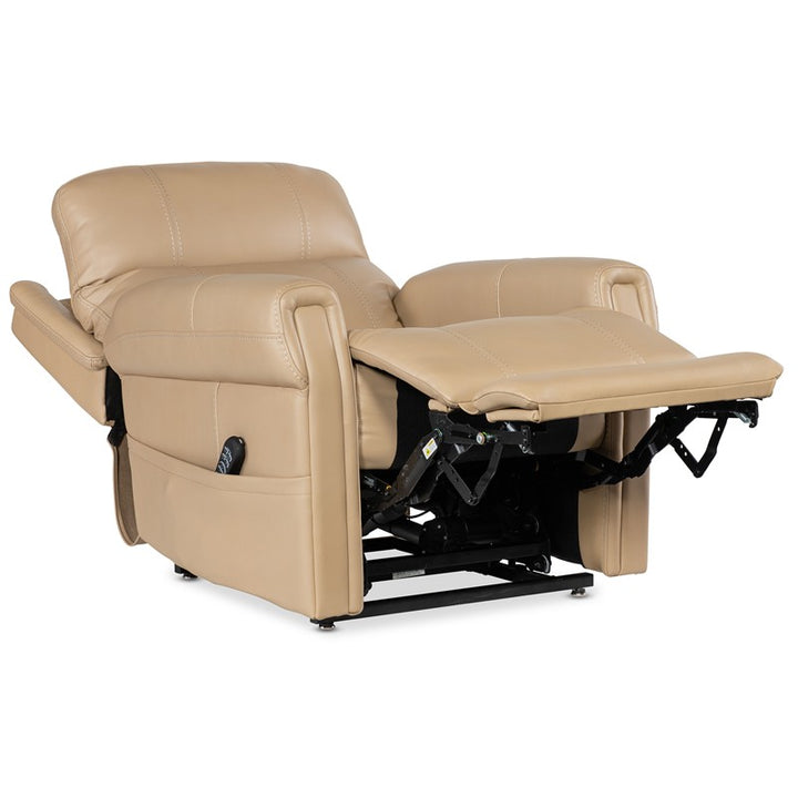 RC - Carroll Power Recliner With Power Headrest, Lumbar & Lift - Beige