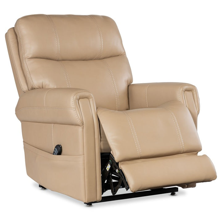 RC - Carroll Power Recliner With Power Headrest, Lumbar & Lift - Beige