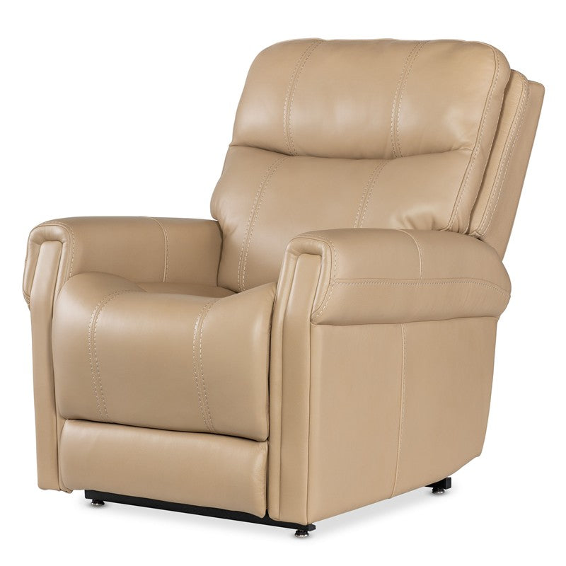 RC - Carroll Power Recliner With Power Headrest, Lumbar & Lift - Beige