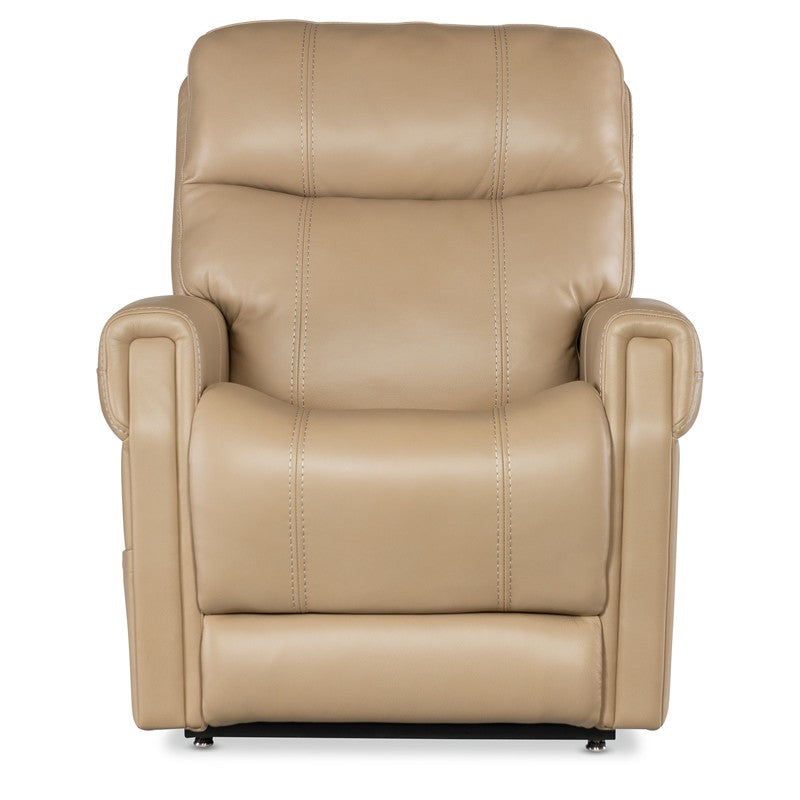 RC - Carroll Power Recliner With Power Headrest, Lumbar & Lift - Beige