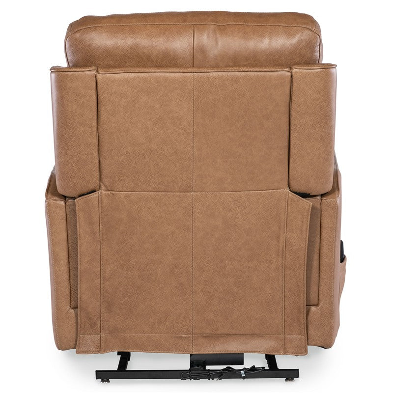 RC - Thyme Power Recliner With Power Headrest, Lumbar, And Lift - Light Brown