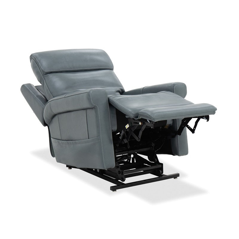 Locke - Lift Chair With Power Recline, Headrest And Lumbar - Blue