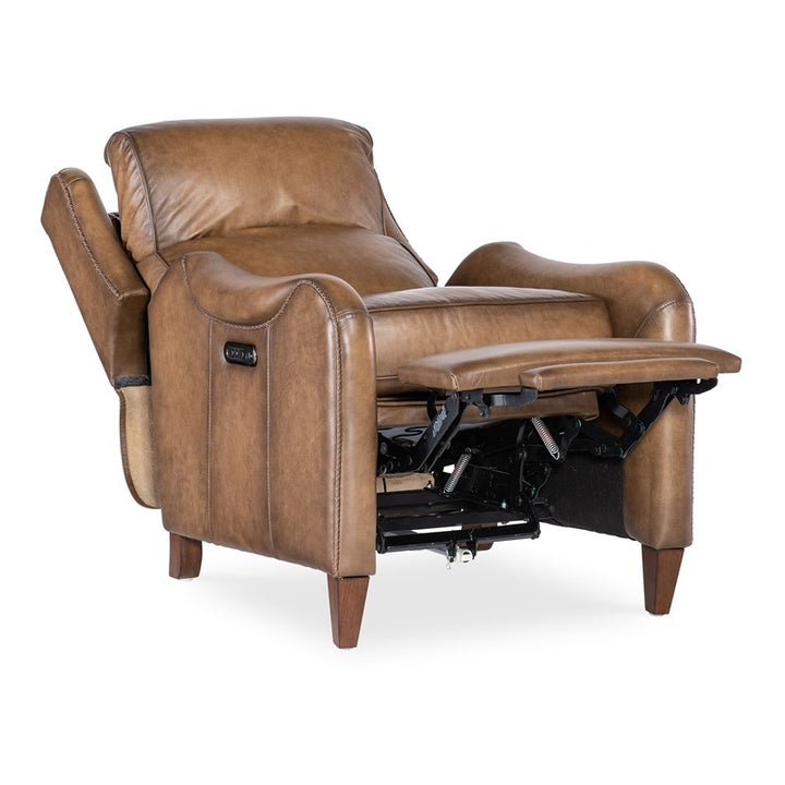 RC - Carrington Power Recliner With Power Headrest - Brown